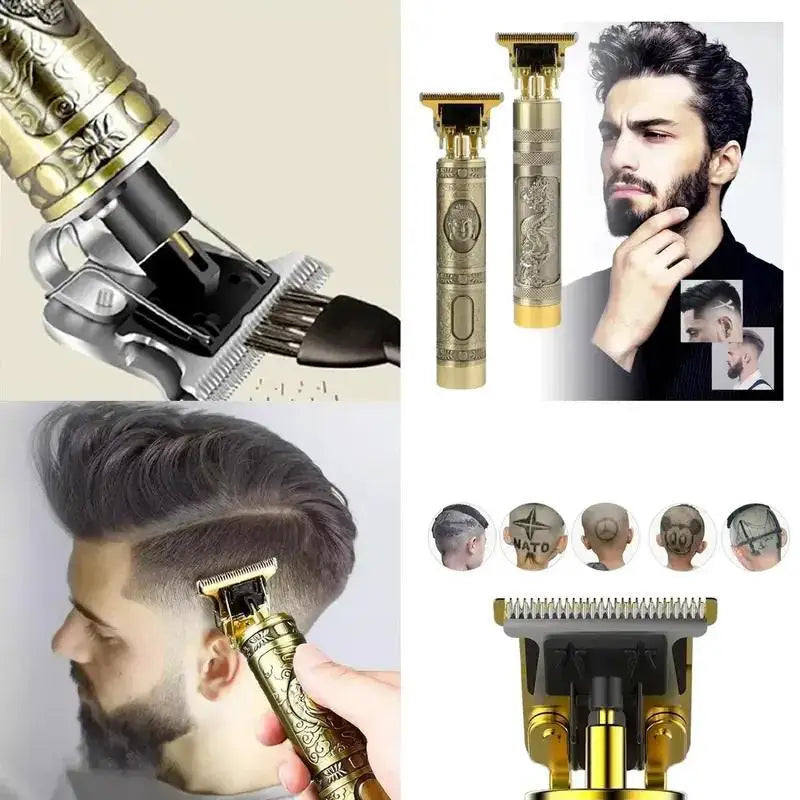 Máquina Profissional para Barba e Cabelo - Pro 3 em 1