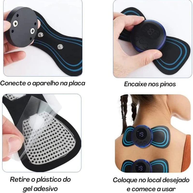 Mini Massageador Elétrico Ortopédico