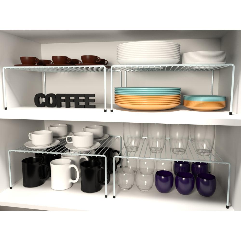 Kit 5 Organizadores Aramado para Cozinha – Aço Resistente